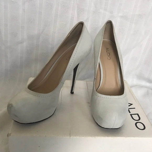 Aldo off white leather pumps - Picture 2 of 4